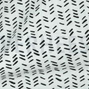 DOUBLE GAUZE STRIPES OFF WHITE (thumbnail) #3