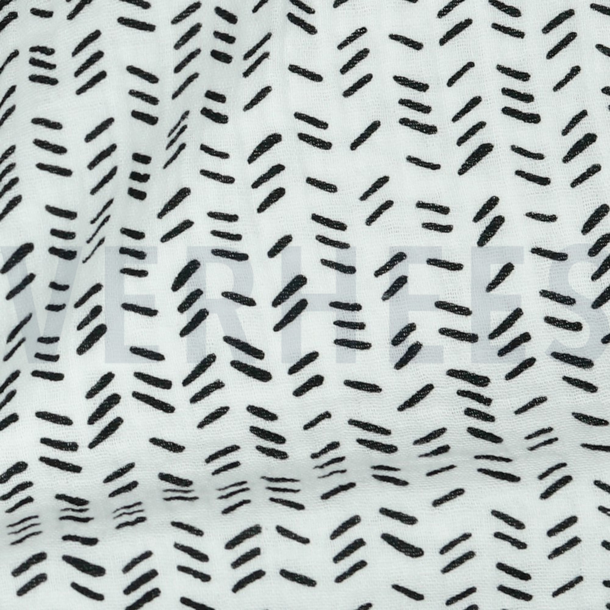 DOUBLE GAUZE STRIPES OFF WHITE (high resolution) #3