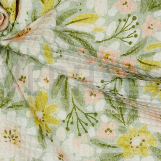 WAFEL DIGITAAL BLOEMEN NILEGROEN #7