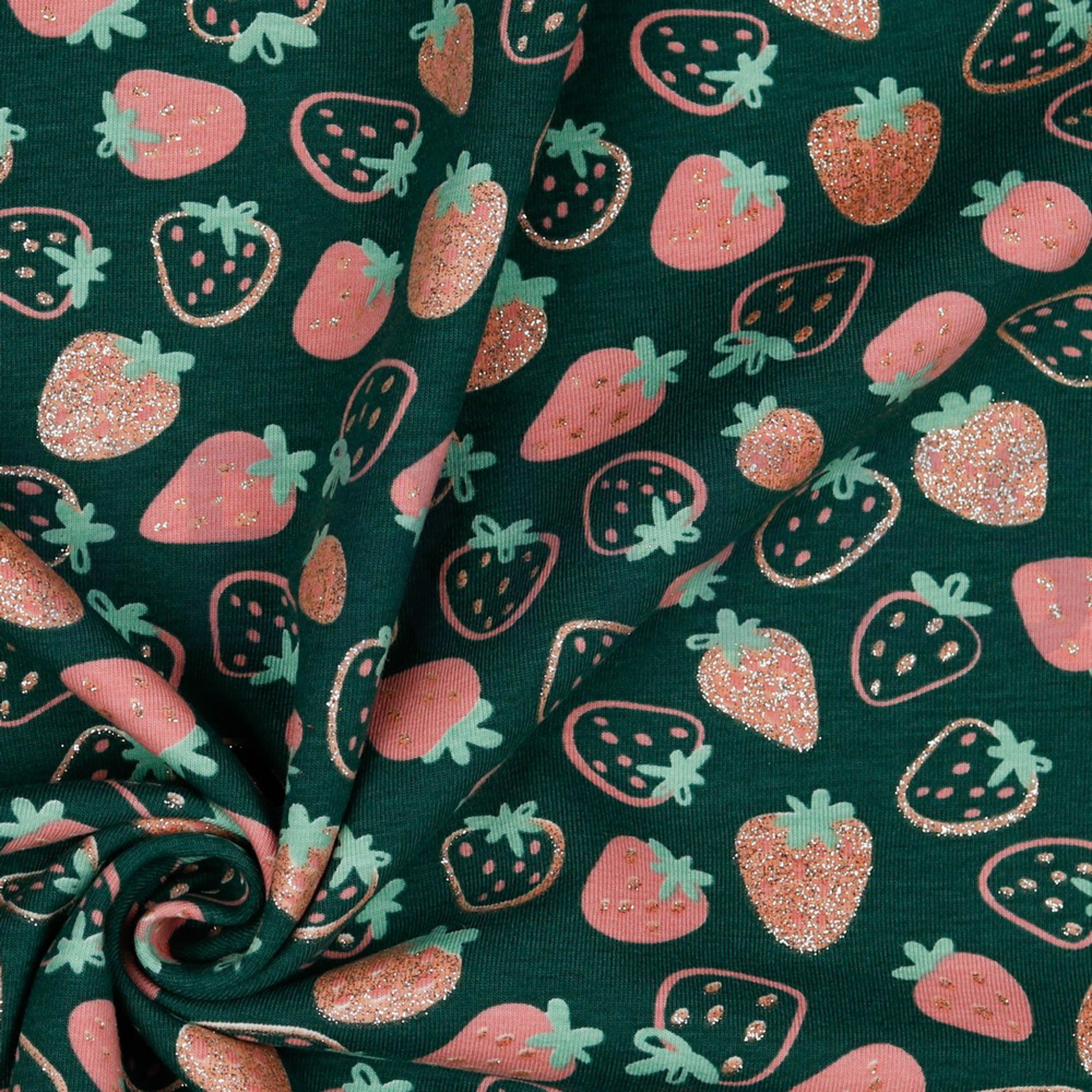 JERSEY GLITTER STRAWBERRY EMERALD (high resolution) #3