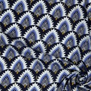 VISCOSE LUREX BOHEMIAN NAVY (thumbnail) #3