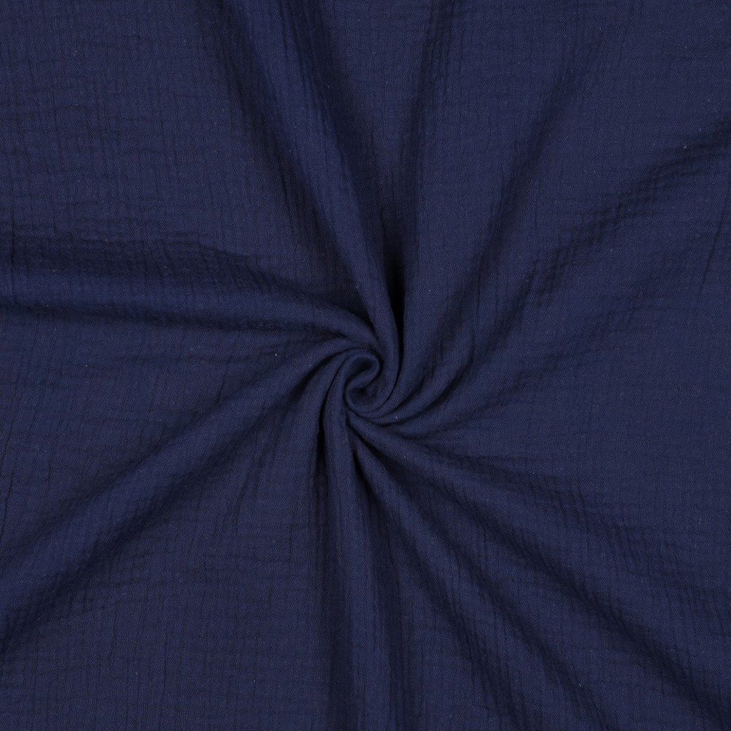 DOUBLE GAUZE NAVY #3