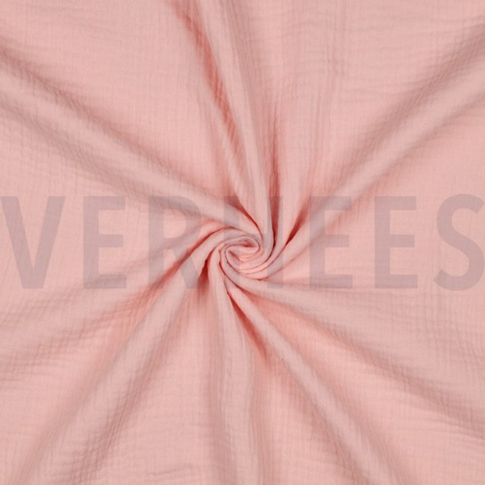 DOUBLE GAUZE LIGHT ROSE #7