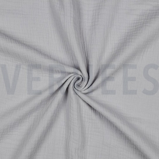 DOUBLE GAUZE LIGHT GREY #7