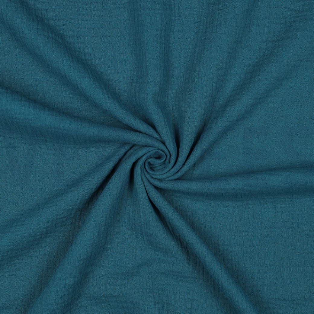 DOUBLE GAUZE PETROL #3