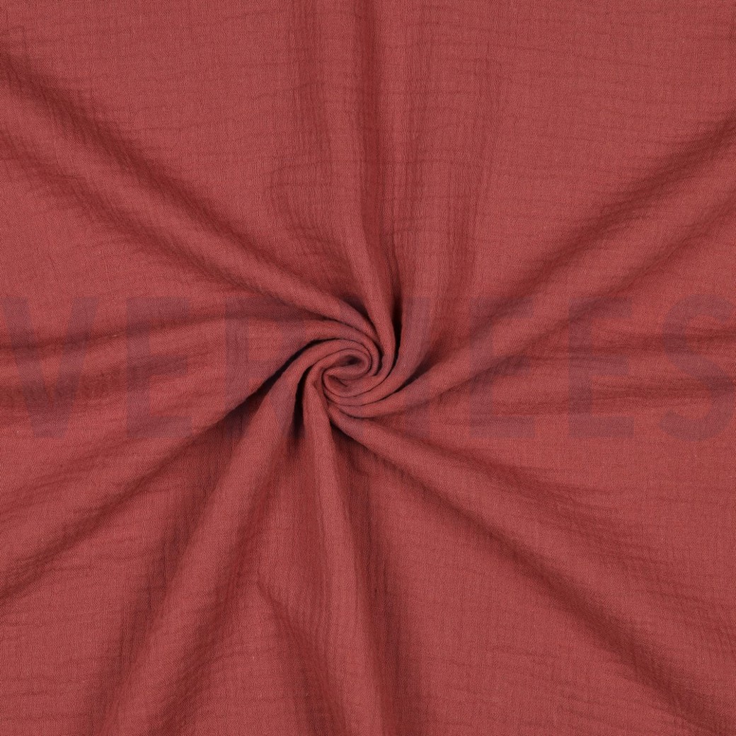 DOUBLE GAUZE ROUGE #3