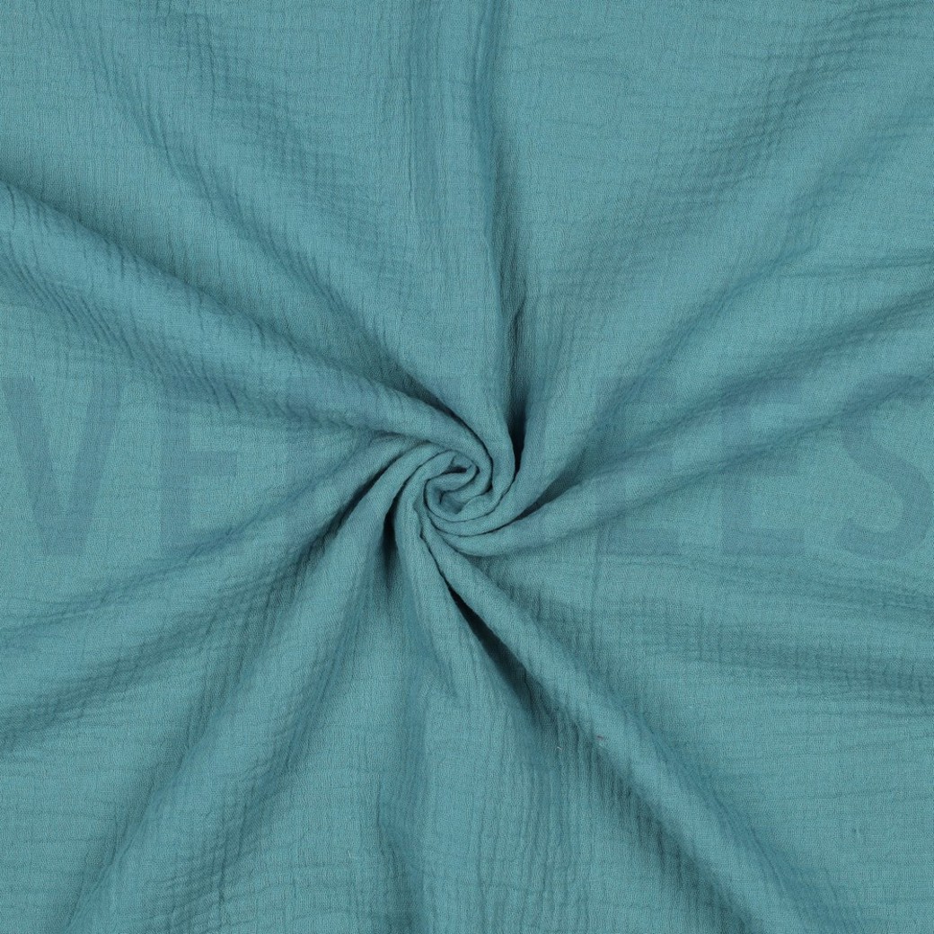 DOUBLE GAUZE BLUE SHADOW #3