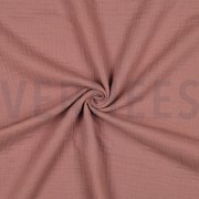 DOUBLE GAUZE OLD BLUSH (thumbnail) #3
