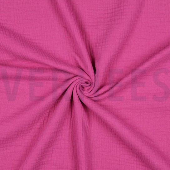 DOUBLE GAUZE CERISE #7