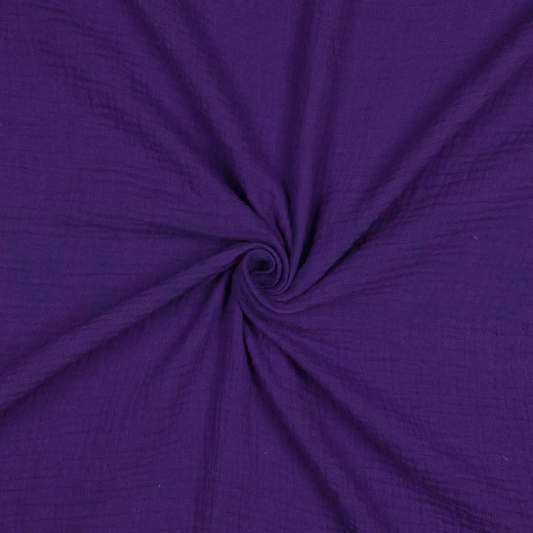 DOUBLE GAUZE VIOLET #3