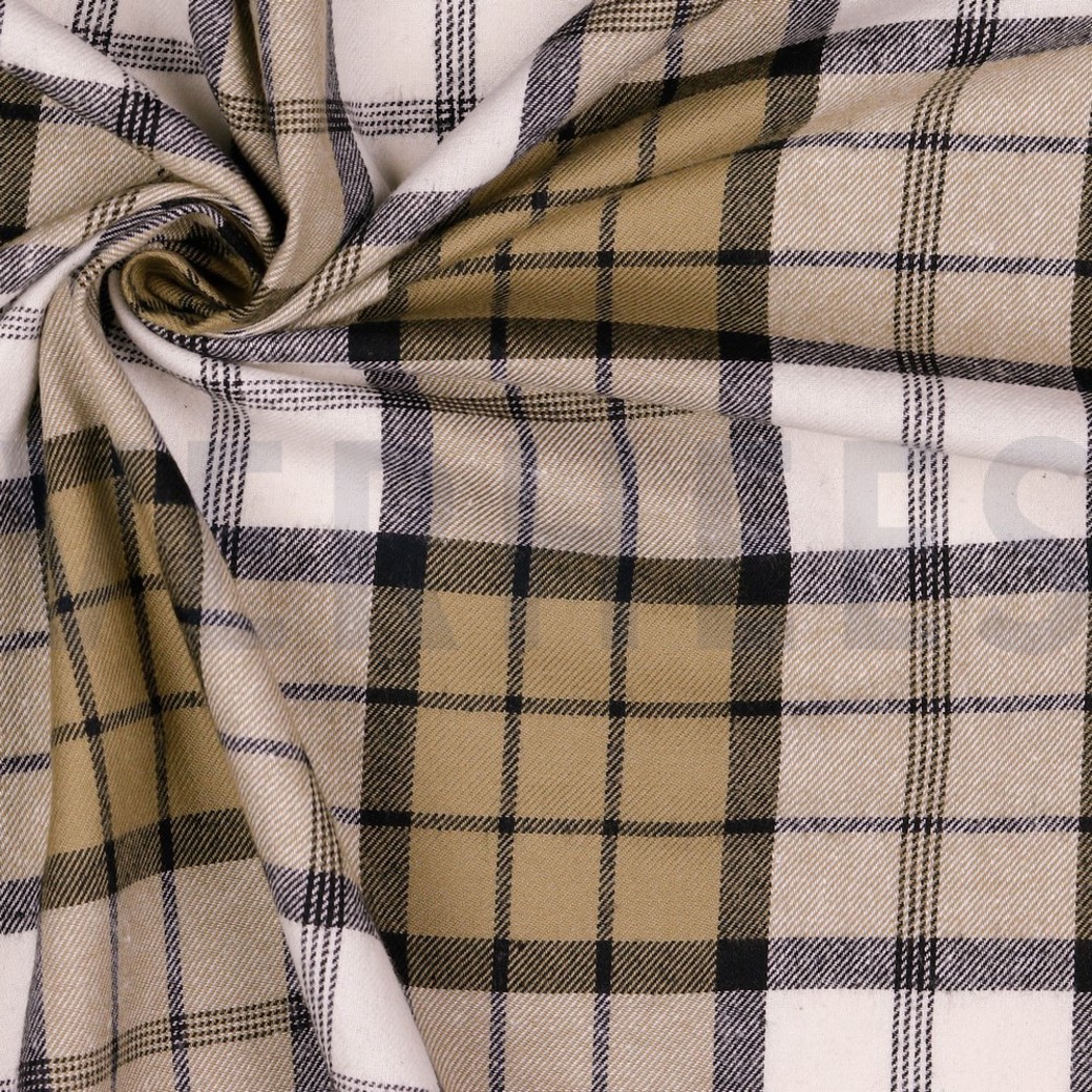 RECYCLED CHECK ECRU #3