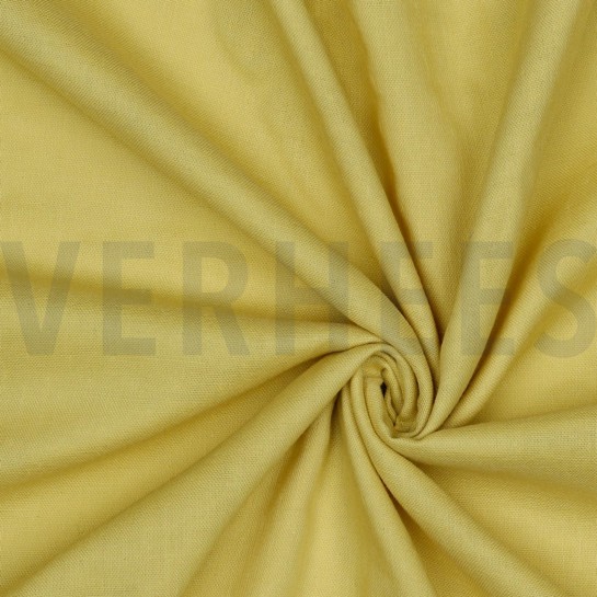 WEICHE FLACHE GAUZE SANFTGELB #7