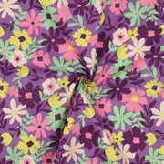 COATED COTTON FLOWERS PURPLE (thumbnail) #3