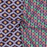 COATED COTTON FLOWERS BLACK (thumbnail) #3