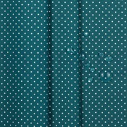 COATED COTTON PETIT DOTS PETROL (thumbnail) #3