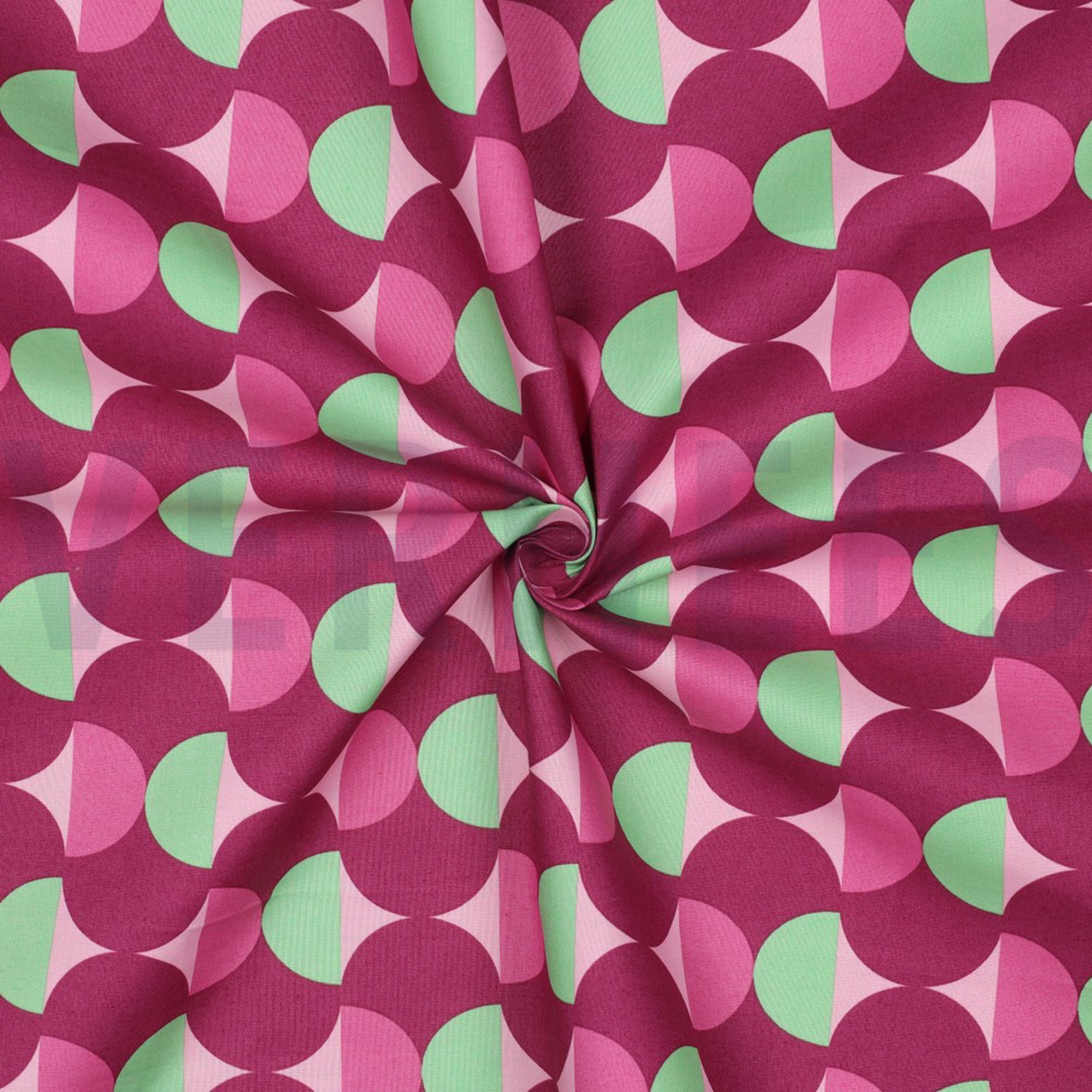 COATED COTTON GRAPHIC BORDEAUX (high resolution) #3