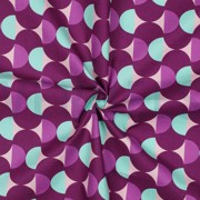COATED COTTON GRAPHIC PURPLE (thumbnail) #3