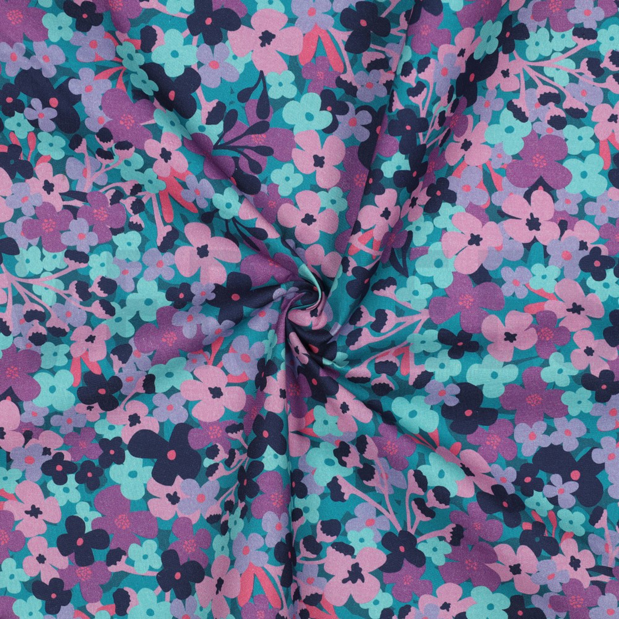 COATED COTTON FLOWERS PETROL (high resolution) #3