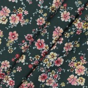 COATED COTTON FLOWERS DARK EMERALD (thumbnail) #3
