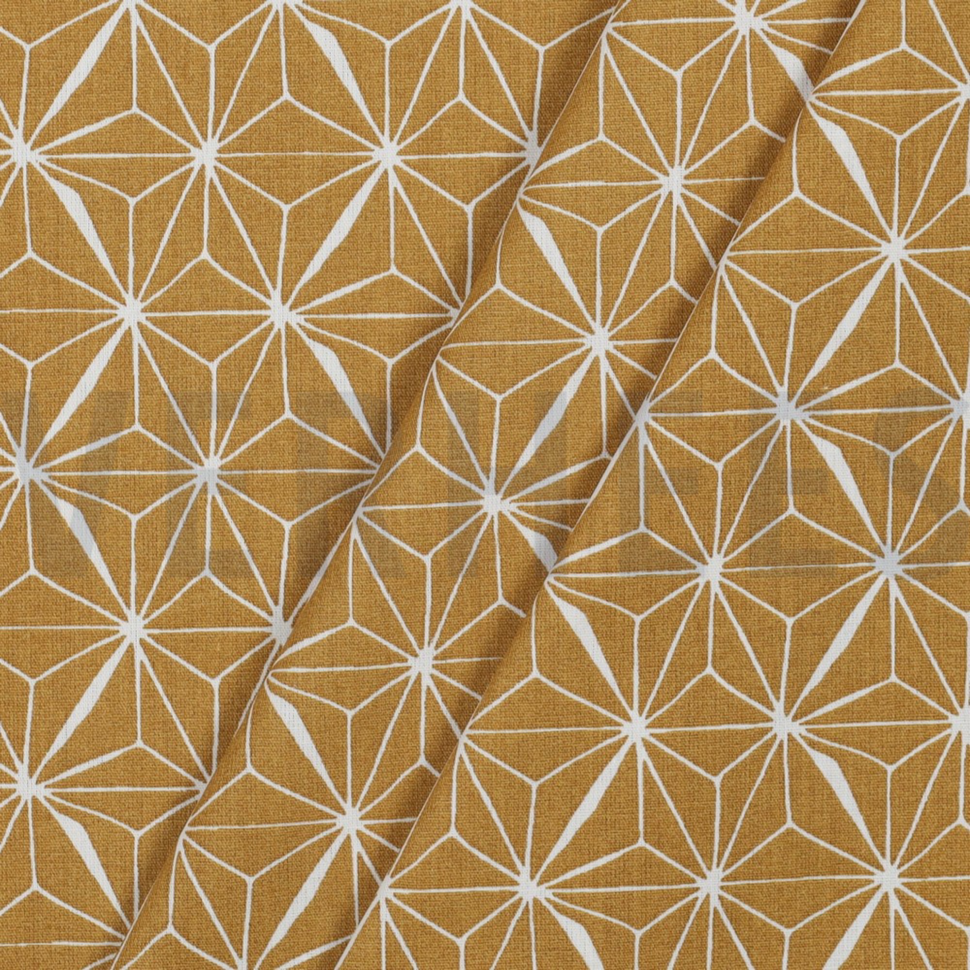 COATED COTTON ABSTRACT OCHRE (high resolution) #3