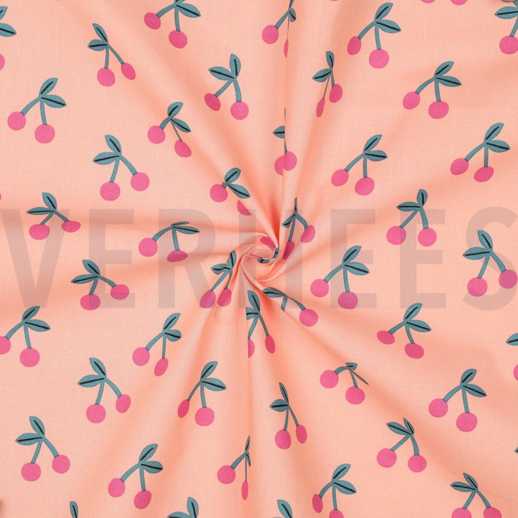COATED COTTON CHERRIES PEACH #3
