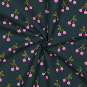 COATED COTTON CHERRIES DARK GREEN (thumbnail) #3