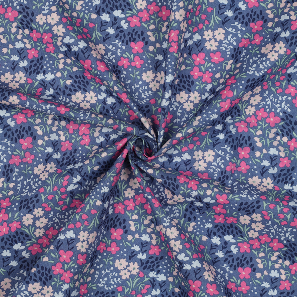 COATED COTTON FLOWERS JEANS #3