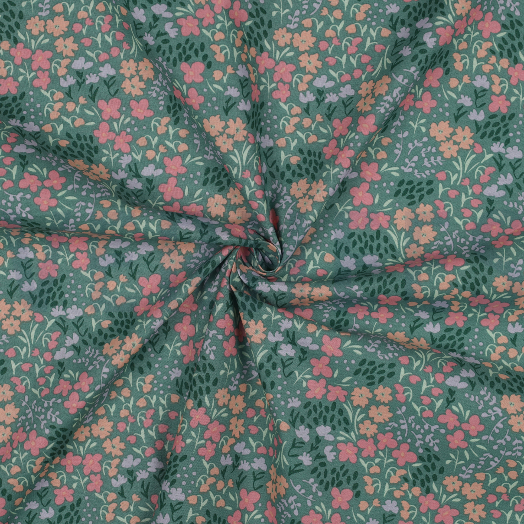 COATED COTTON FLOWERS GREEN (high resolution) #3