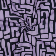 COATED COTTON ABSTRACT LAVENDER (thumbnail) #3