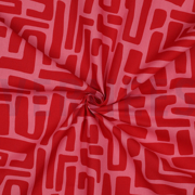 COATED COTTON ABSTRACT RED (thumbnail) #3