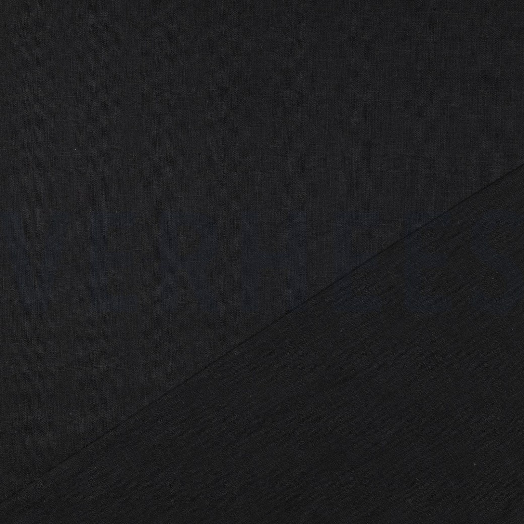 LINEN WASHED 170 gm2 BLACK #4