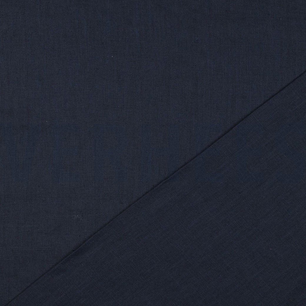 LINEN WASHED 170 gm2 NAVY #4