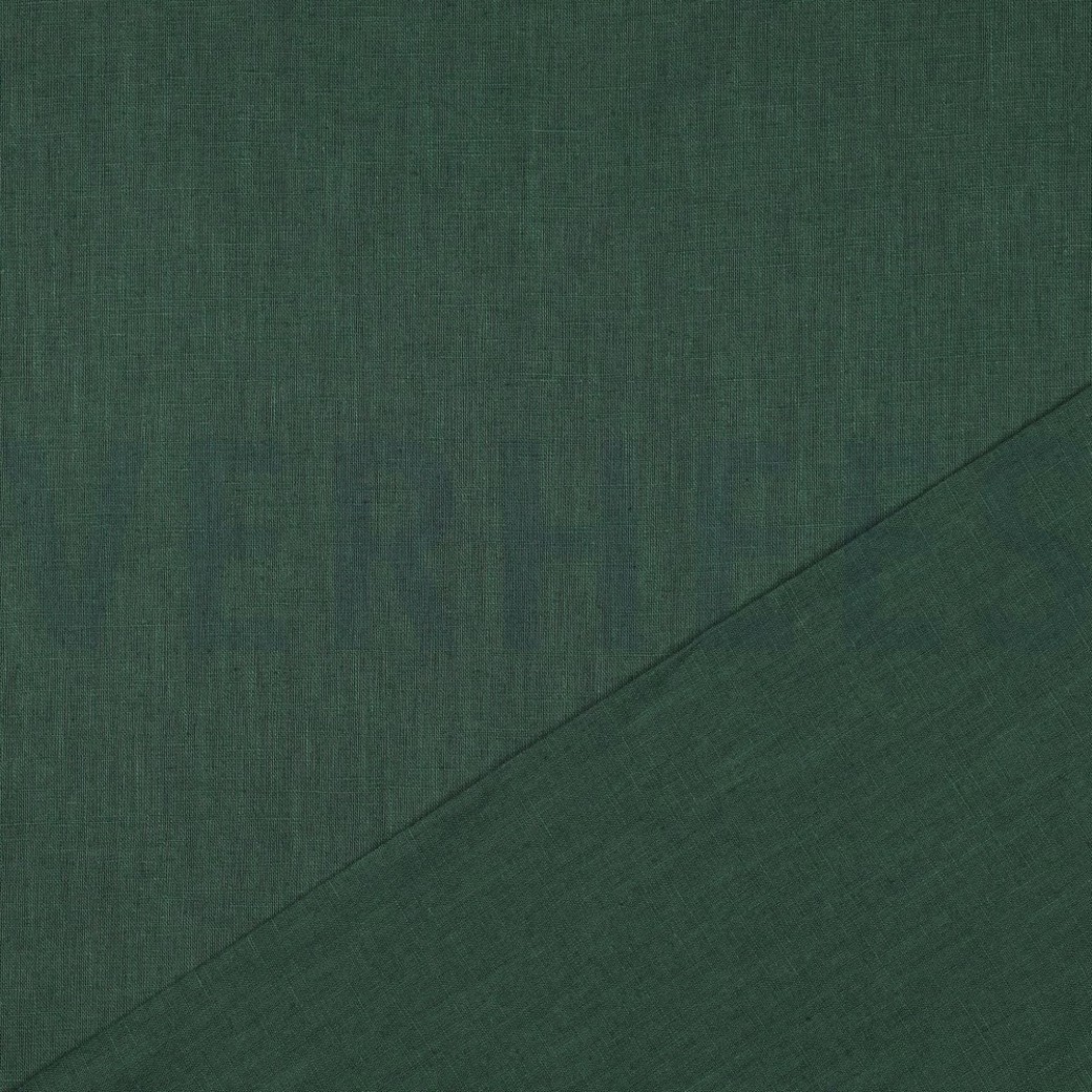LINEN WASHED 170 gm2 FOREST GREEN #4