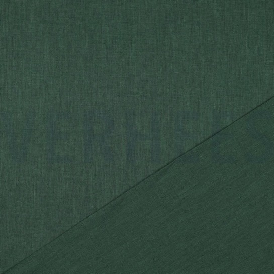 LINEN WASHED 170 gm2 FOREST GREEN #7