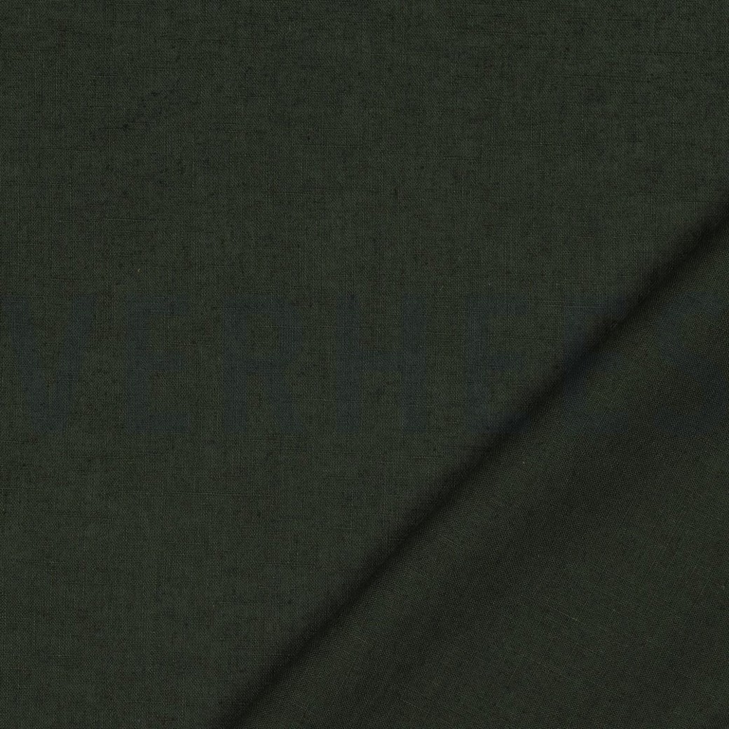LINEN WASHED 170 gm2 ARMY GREEN #4