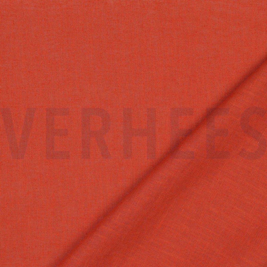 LINEN WASHED 170 gm2 PUMPKIN ORANGE #4