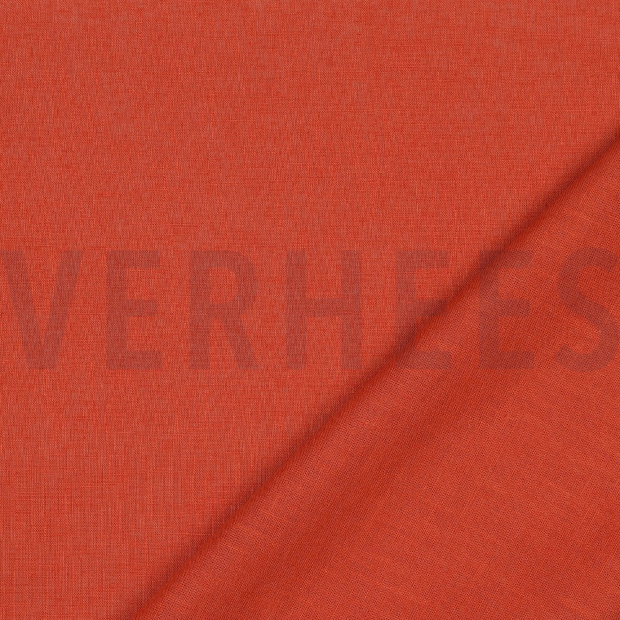 LINEN WASHED 170 gm2 PUMPKIN ORANGE (high resolution) #4