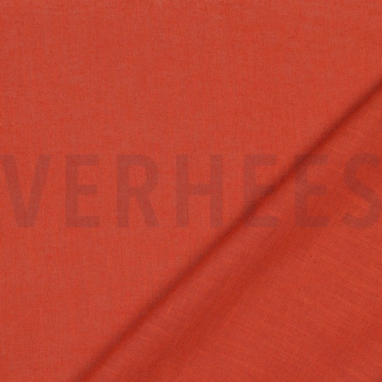 LINNEN GEWASSEN 170 GM2 POMPOENORANJE #7