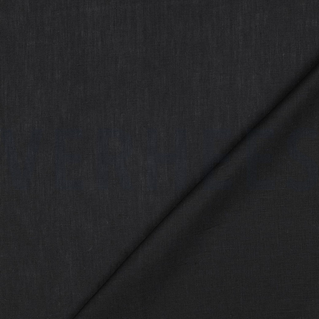 EUROPEAN FLAX LINEN 125 GM2 BLACK  #4