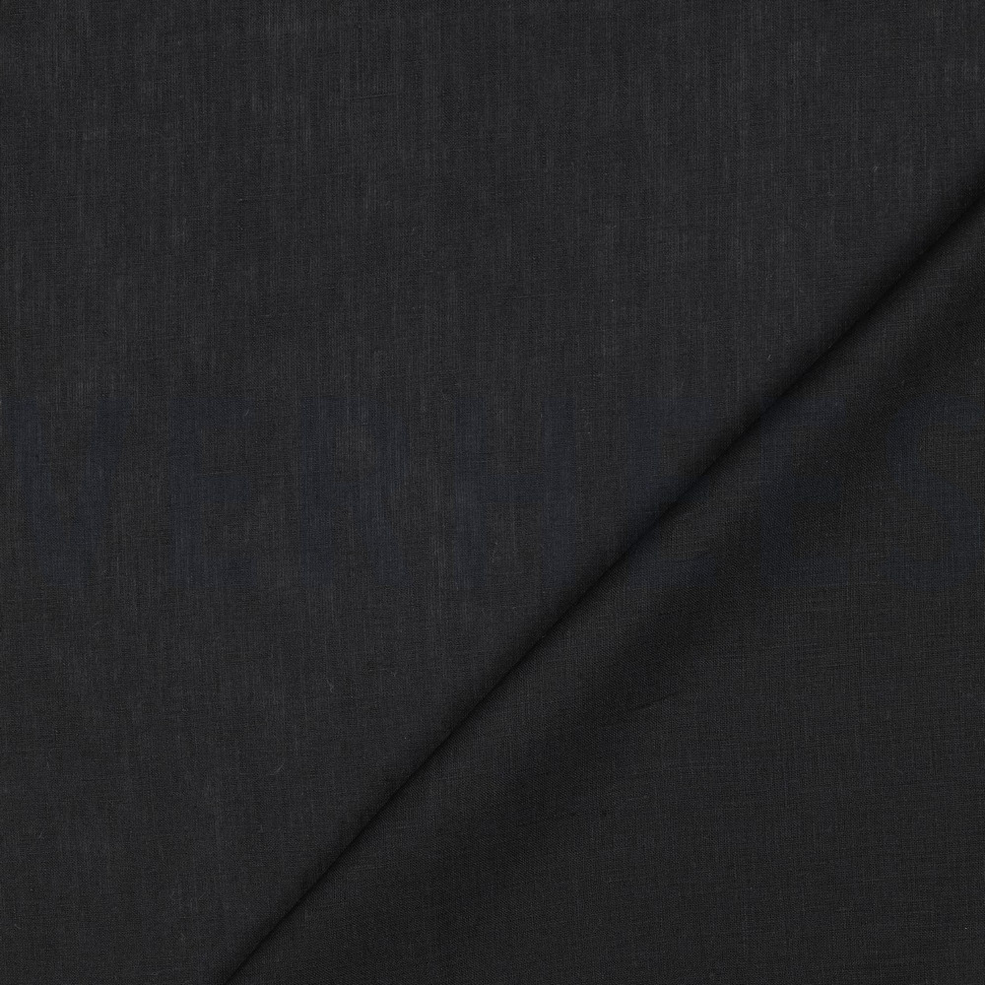 EUROPEAN FLAX LINEN 125 GM2 BLACK  (high resolution) #4