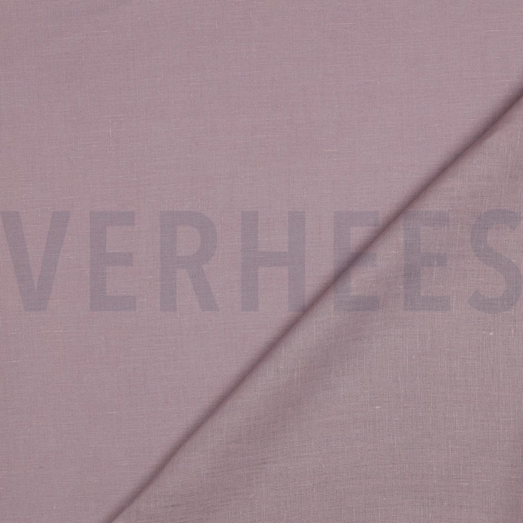 EUROPEAN FLAX LINEN 125 GM2 MAUVE #4