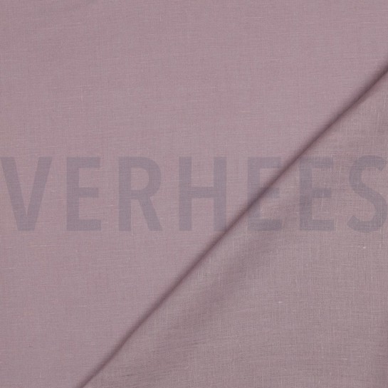 EUROPEAN FLAX LINEN 125 GM2 MAUVE #7
