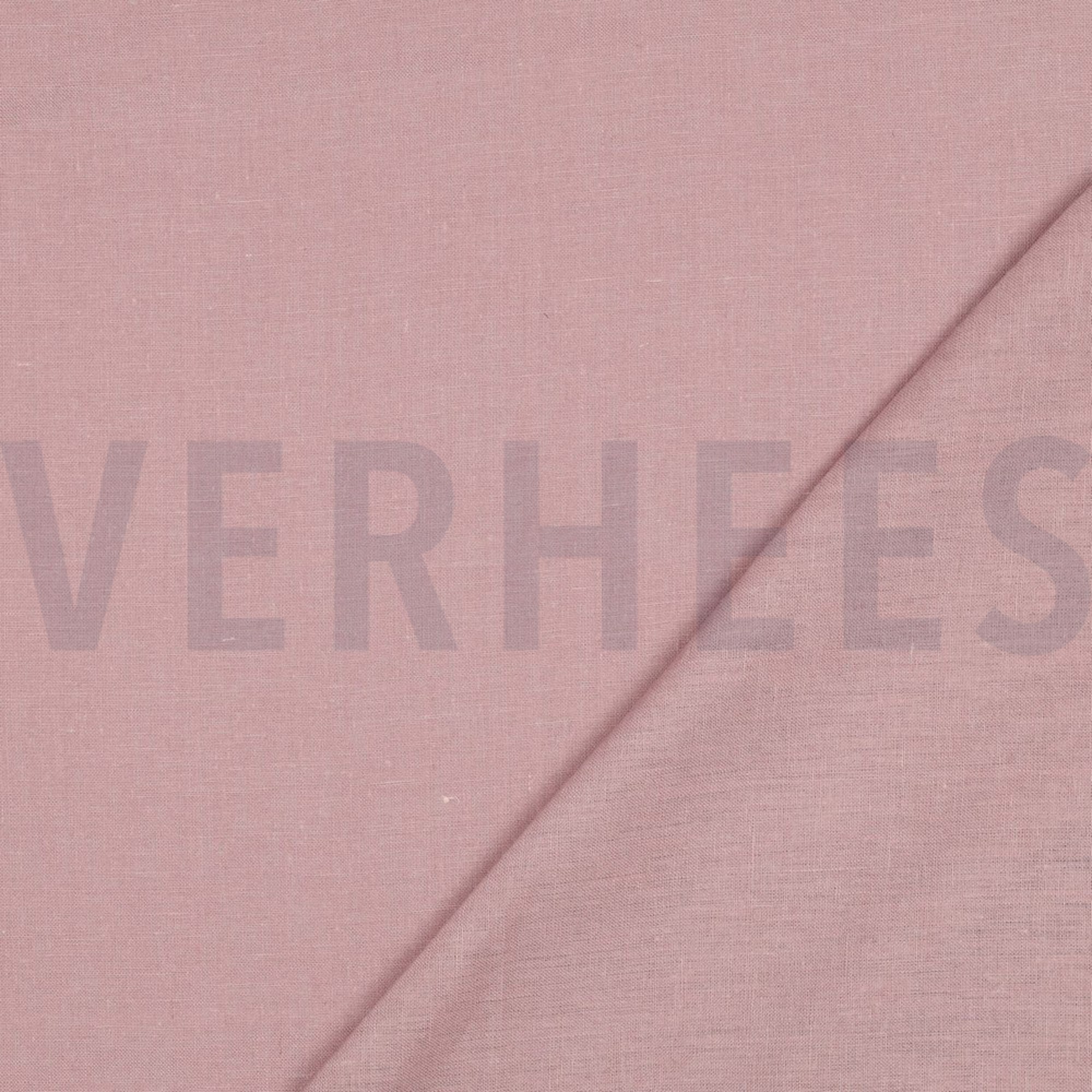 EUROPEAN FLAX LINEN 170 GM2 VINTAGE ROSE (high resolution) #4