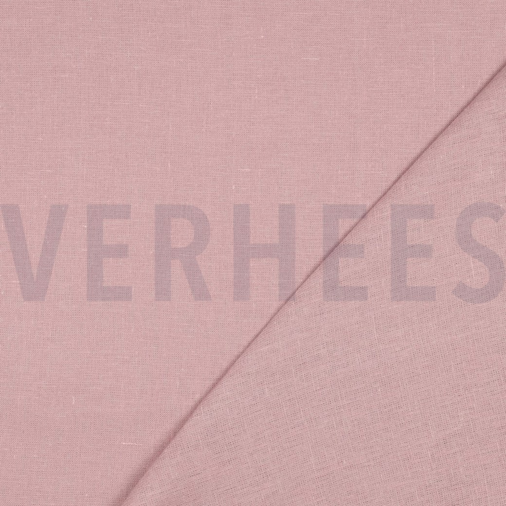 EUROPEAN FLAX LINEN 220 GM2 VINTAGE ROSE #4