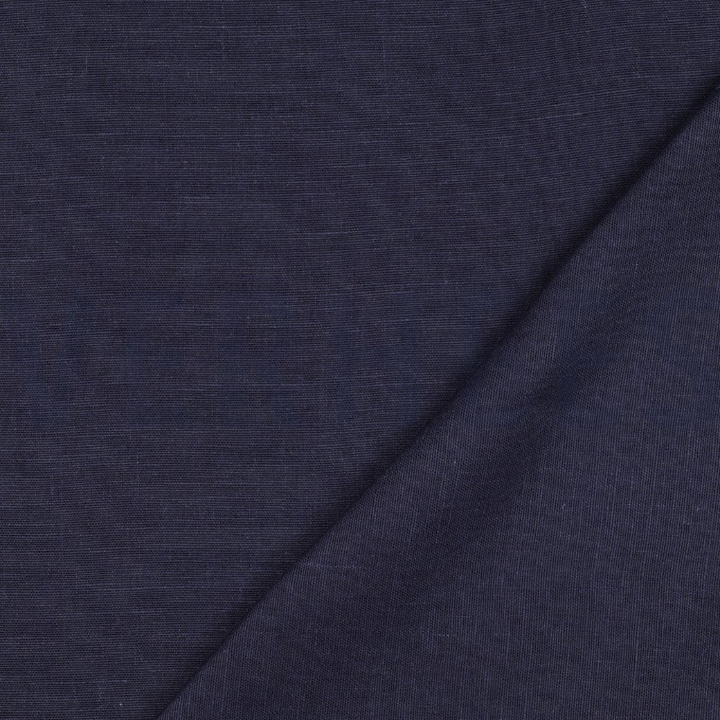 EUROPEAN FLAX LINEN 280 GM2 NAVY #4