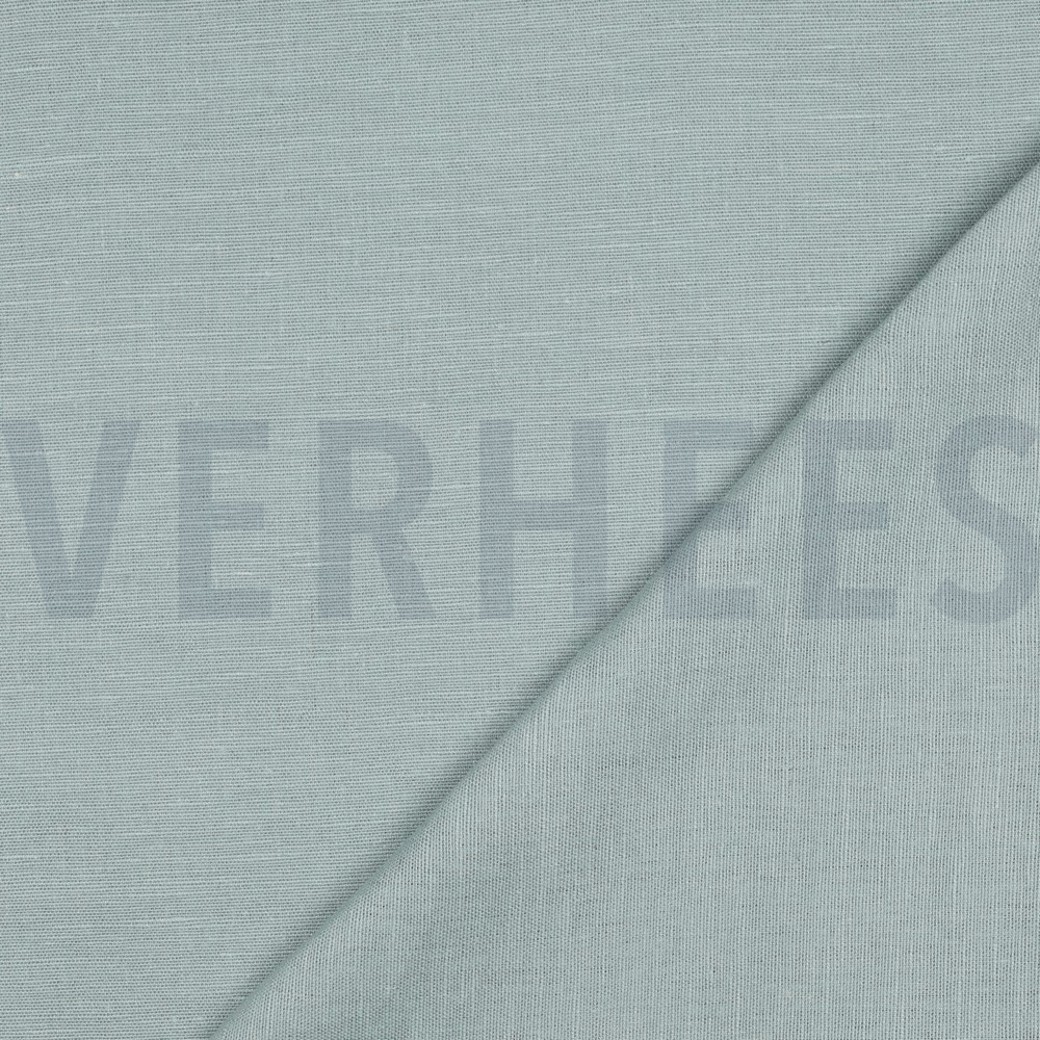 EUROPEAN FLAX LINEN 280 GM2 MISTY BLUE #4