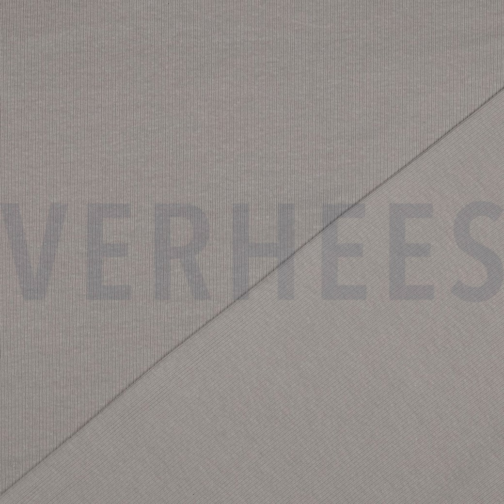 RIB JERSEY ROCK GREY #4