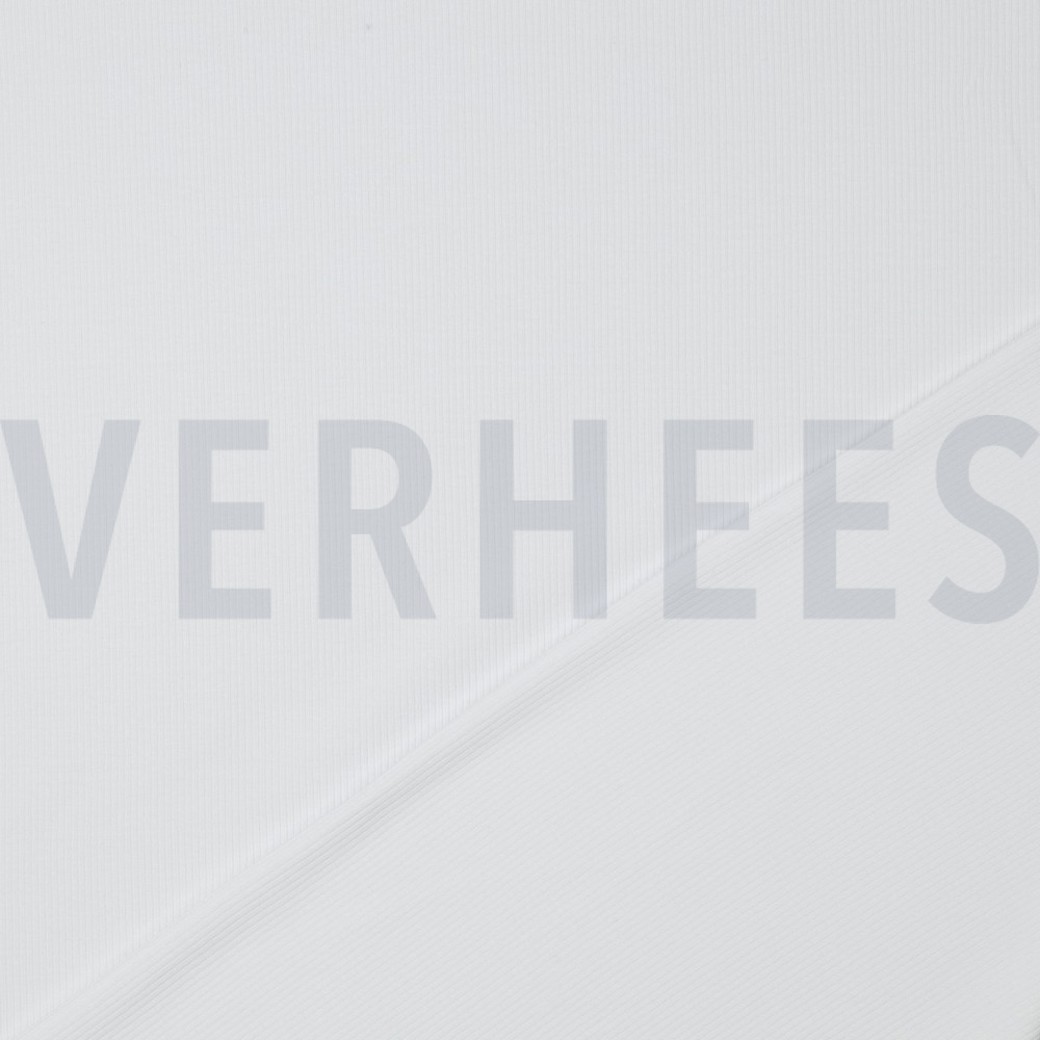 RIB JERSEY WHITE #4