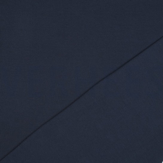 RIB JERSEY MARINEBLAUW #7