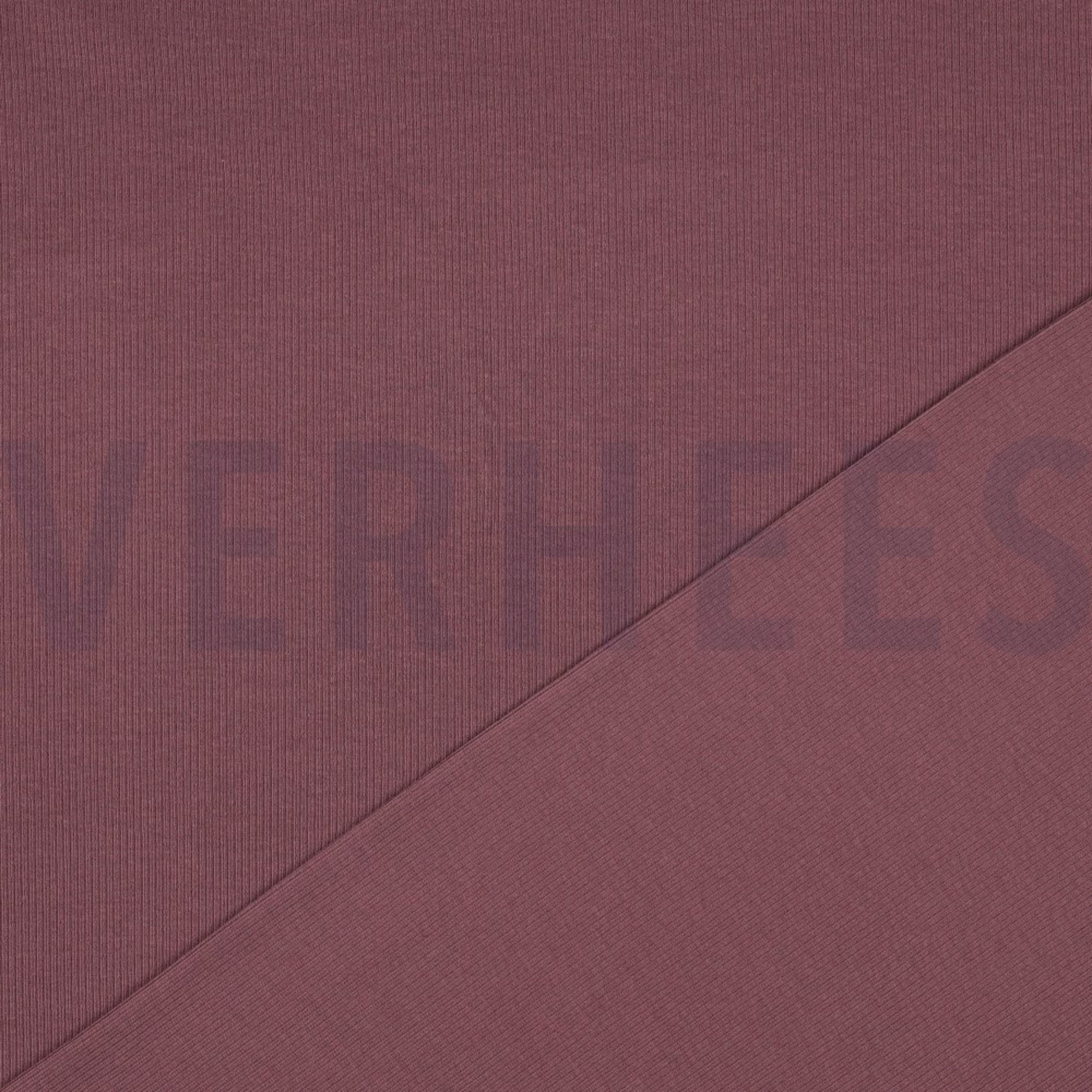 RIB JERSEY AUBERGINE (high resolution) #4